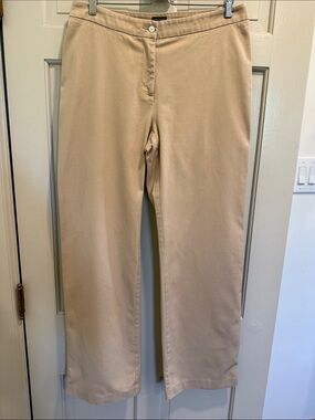 Additions by Chico's Khaki Pants Size 1 Regular (M/8)